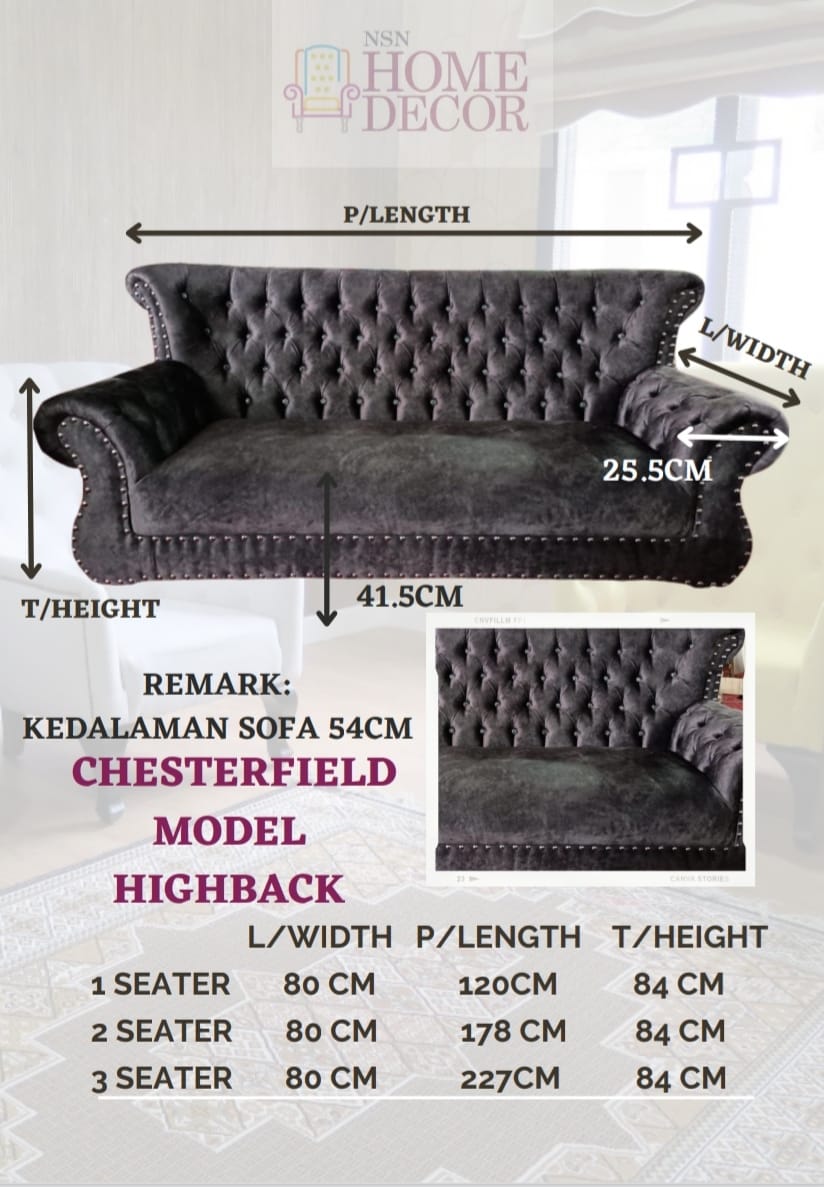 Product: CHESTERFELD HIGHBACK