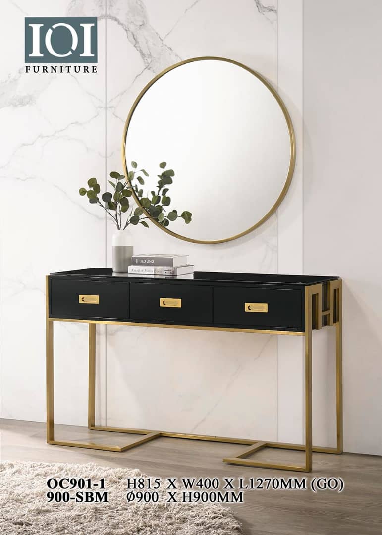 Console Table + Mirror