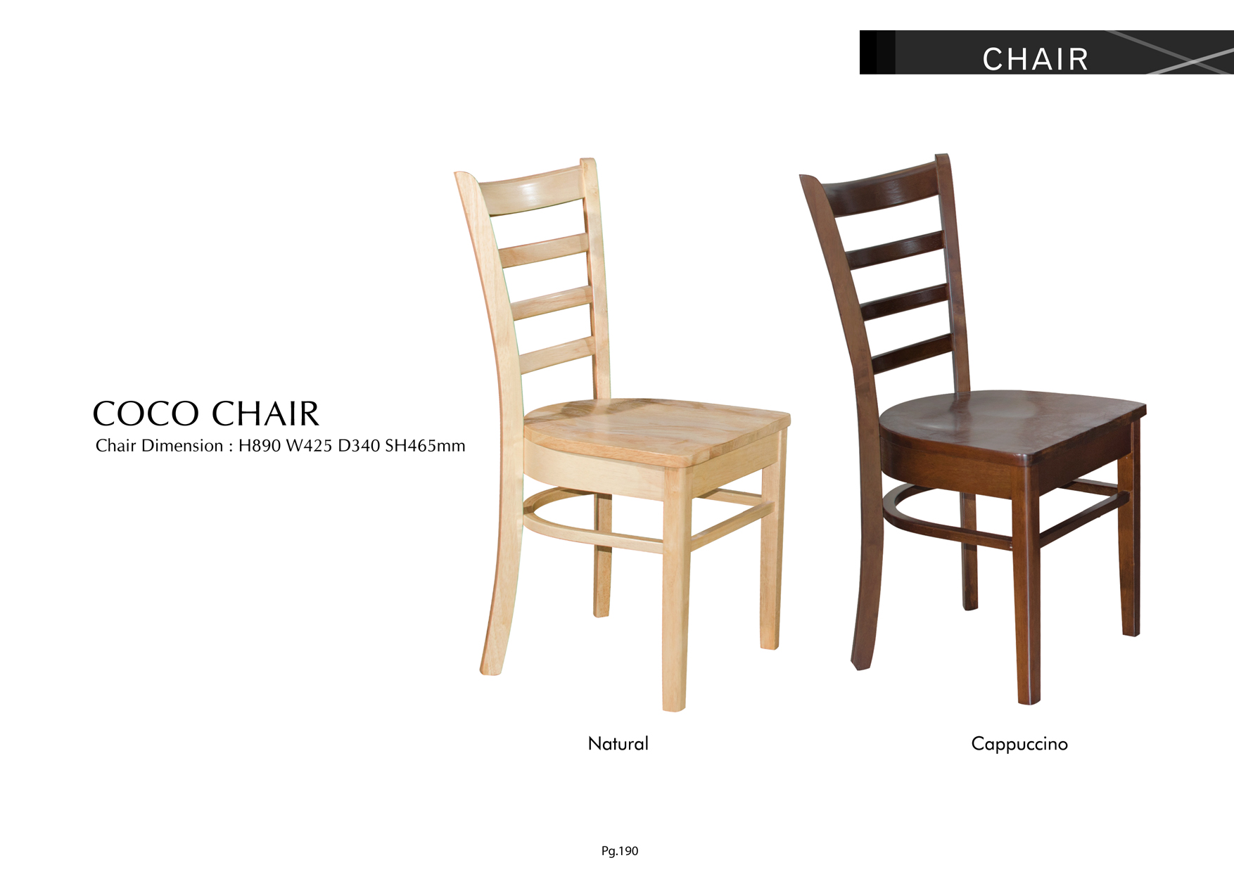 Product: PG190. COCO CHAIR